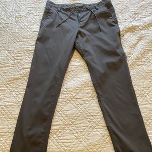 Pants,charcoal, used, Brand is 686 Everywhere pant Slim fit.36/34 size